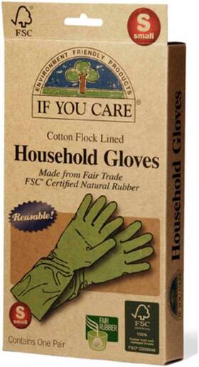 Lepusmryc23903 If You Care Fair Trade Fsc Household Gloves Small 2-pack