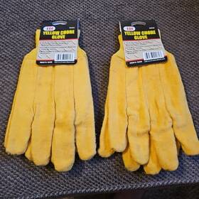 99060 Iit New Chore Gloves. Mens Size. Brand. Includes 2 Pair Of Work Gloves Heavier