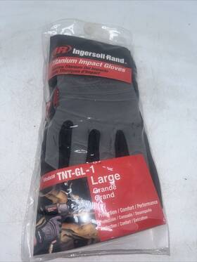Ingersoll Rand 663023019246 Titanium Impact Gloves Sizes Large J58