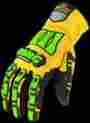 Ipwsdxg04l Ironclad Work Gloves Kong Dexterity Super Grip Green Yellow Large