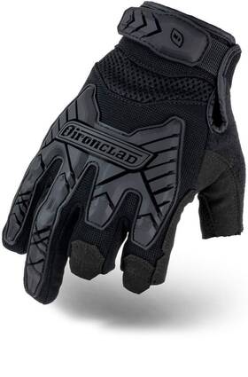 Iext-friblk-02-s Ironclad Tactical Framer Impact Black Small