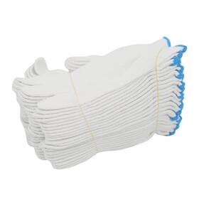 Jinyan B09sknltqw Ca Cotton Work Gloves 12 Pairs 24 Pack Large Size String White