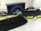 51-19-140 Jm8333 Vs Eyewear Sheervision Pair Night Driving Glasses Yellow Lens Safety