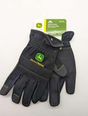 John Deere 662909513557 - Gloves Extra Large Spandex Padded Work Utility