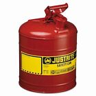 7150100 Justrite Red Gal 5 Safety Type Jus