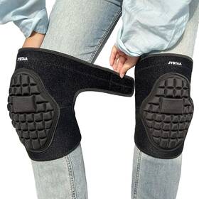 Jybtaa 630456790585 Adjustable Cleaning Knee Pads Lightweight Foam Kneepads For Gardening Floori
