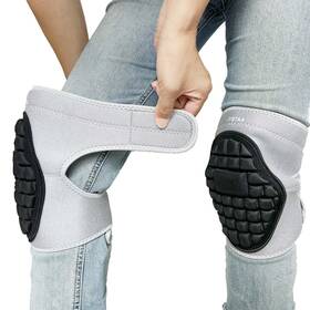 Jybtaa 630456790615 Men/women Flooring Knee Pads Adjustable Cleaning Foam Pad Work For Gard