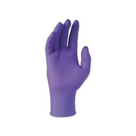 55080 Kimberlyclark Professional Purple Nitrile Exam Gloves Beaded Cuff Unlined