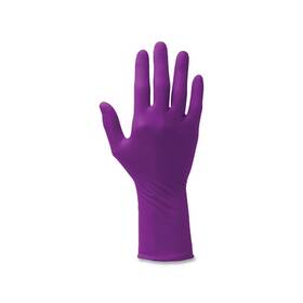 62763 Kimtech Polaris Xtra Nitrile Exam Gloves Extended Cuff Large Dark Magenta
