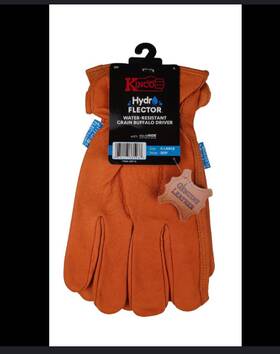 381p-xl Kinco 035117381063 Hydroflector Unlined Buffalo Leather Work Gloves