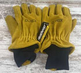 350hkp-l Kinco Hydroflector Lined Water-resistant Cowhide Gloves For Men Xl