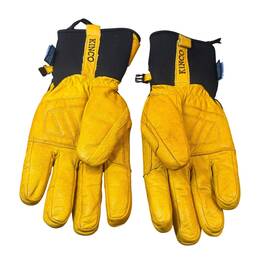 9088hkp Kinco Yellow Leather Work Gloves Large Insulated Durable Grip