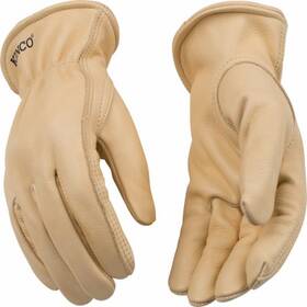 98-xl Kinco 3 Pack - Full Grain Cowhide Gloves Tan Mens Xl