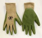 1794we Kinco Green Rubber Latex Womens Gloves Garden 2 Work Palm Grip Pairs