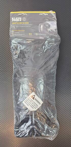 60629 Klein Tools Size M/l 1 Pair Tough-flex Knee Pad Sleeve Black