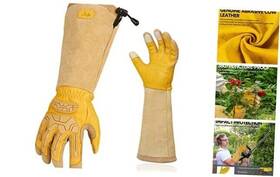 Ca9659-m-g-l Laborsing Safety Product Inc. Work Gloves Men Extra-long Cuff Mens Large 1 Pair - Yellow