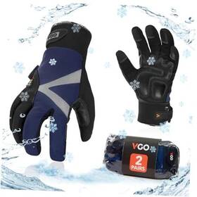 Sl8777fwp2-db-l Laborsing Safety Products Inc. 2-pairs -4 Or Above 3m Thinsulate C100 Lined Large 2 Pairs - Dark Blue