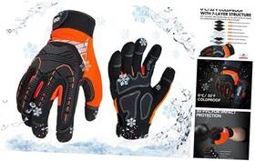 Sl8849flwp Laborsing Safety Products Inc. 1 Pair 32 F/0 Winter Mechanic Gloves Large - Orange -winter