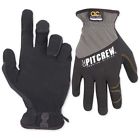 217xl Leathercraft Custom Speed Gloves Black Large Crew Mechanics Extra Gray