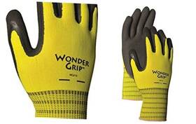 Wg310l Lfs Inc Wonder Grip Extra Seamless Knit Work Gloves Double-coated Large