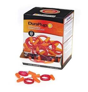 14311 Liberty Glove & Safety And Duraplug Corded Disposable Foam Earplug With 32