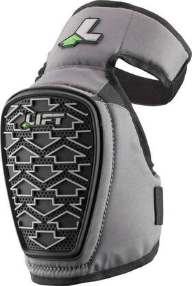 Kp2-0k Lift Safety 879501002772 Ftpivotal-2ft Knee Guard Black One Size