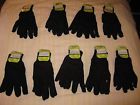 164069 Lot Jersey Gloves 9 Brown Style Garden