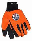 Mc-35737 Mcarthur Edmonton Oilers Orange And Black Utility Gloves 190163535737