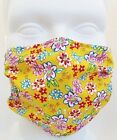 Mc02.8 Breathe Healthy Masks Mini Flowers Design Face Mask Child Size Smaller By And