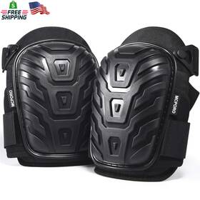 Mcporo 726084950160 Professional Knee Pads For Work Breathable Heavy Duty Construction With F