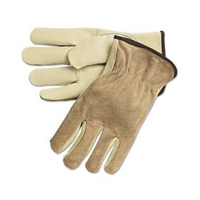 3205xxl Mcr Safety Unlined Drivers Gloves Cow Grain Leather Xx-large Keystone Thumb