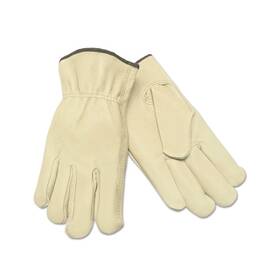 3401m Mcr Safety Unlined Drivers Gloves Select Grain Pigskin Medium Keystone Thumb