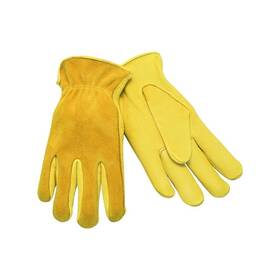 3505l Mcr Safety Drivers Gloves Large Leather Gold Color - 12 Per Dz 3505l Mcr Safety Drivers Gloves Large Leather Gold Color - 12 Per Dz