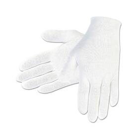 8610c Mcr Safety Lisle Cotton Inspector Gloves 100% Small - 12 Per Doz