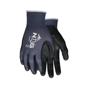 9673sfm Mcr Safety Nxg Sandy Nitrile Foam Coated Work Glove Medium Blue/black