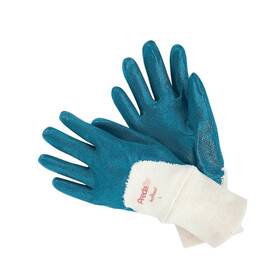 9780l Mcr Safety 9780 Predalite Light Nitrile Coated Palm Gloves Large Blue/white