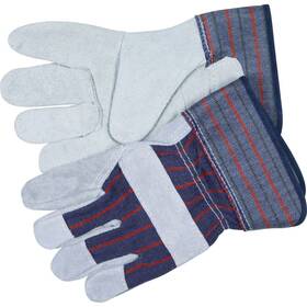 Mcscrw12010m Mcr Safety Gloves Leather Split Shoulder 2-1/2 Inch Cuff Medium Be Crw12010m