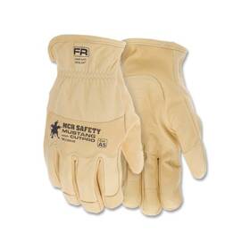 Mu3664m Mcr Safety Mustang Hidex Premium Goatskin Drivers Utility Work Gloves Medium