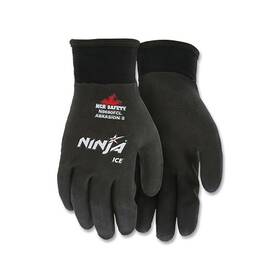 N9690fcs Mcr Safety Ninja Ice Hpt Fully Coated Insulated Work Gloves Small Black