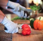 Md-glov-blue Stark Safe Cut Resistant Gloves By Safetm Best Food Grade Kitchen Level 5 Medium 820103898706