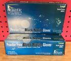 Mebn-l Lightning Gloves Boxes Powder Free Black Nitrile Large 813601011050