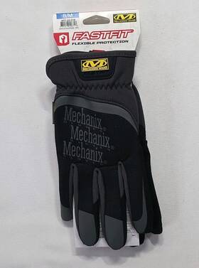 Mechanix Wear 781513106716 Fastfit Flexible Work Glove Gray And Black 8/medium