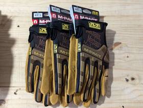 792191 Mechanix Wear Large Black Leather Gloves 3 Count