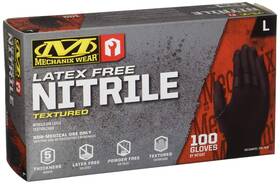 D03-05-010-100 Mechanix Wear Nitrile Disposable Gloves Powder Free Textured 5
