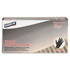 Gjo15374 Med Gloves 100-bx Genuine Nitrile Black 6mil Joe