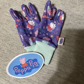 Midwest Quality Gloves 072264510311 Peppa Pig -jersey Gardening Toddler/kids Size Nwt