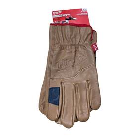 Milwaukee 045242556762 Goatskin Leather Smartswipe Gloves-brown-various Sizes And Types