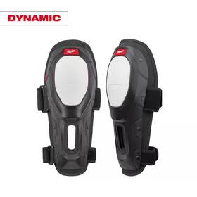 Milwaukee 313097892848 Dynamic Black Foam Memory Hard Knee Pads With Hook And Loop