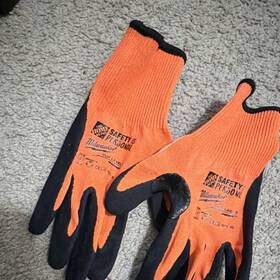4343c Milwaukee Cut Level 3 Smartswipe Nitrile Work Gloves Xl Orange Black