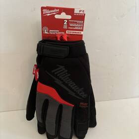 48-22-8727 Milwaukee 48-22-8727/8w Performance Work Gloves Touchscreen Friendly Breathable 2 Pair Pk 9l